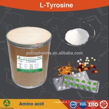 L&#39;usine GMP fournit l&#39;acide aminé de qualité alimentaire l-tyrosine